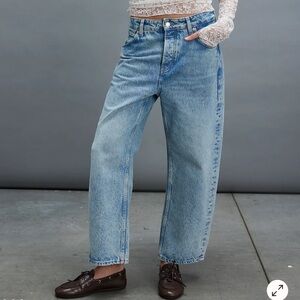 We The Free Deep Trance Dropped Boyfriend Jeans